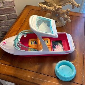 Barbie boat